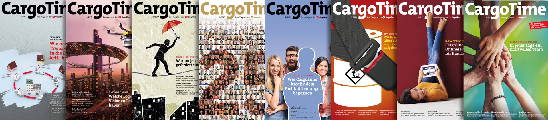 Kundenmagazin CargoLine customer magazine
